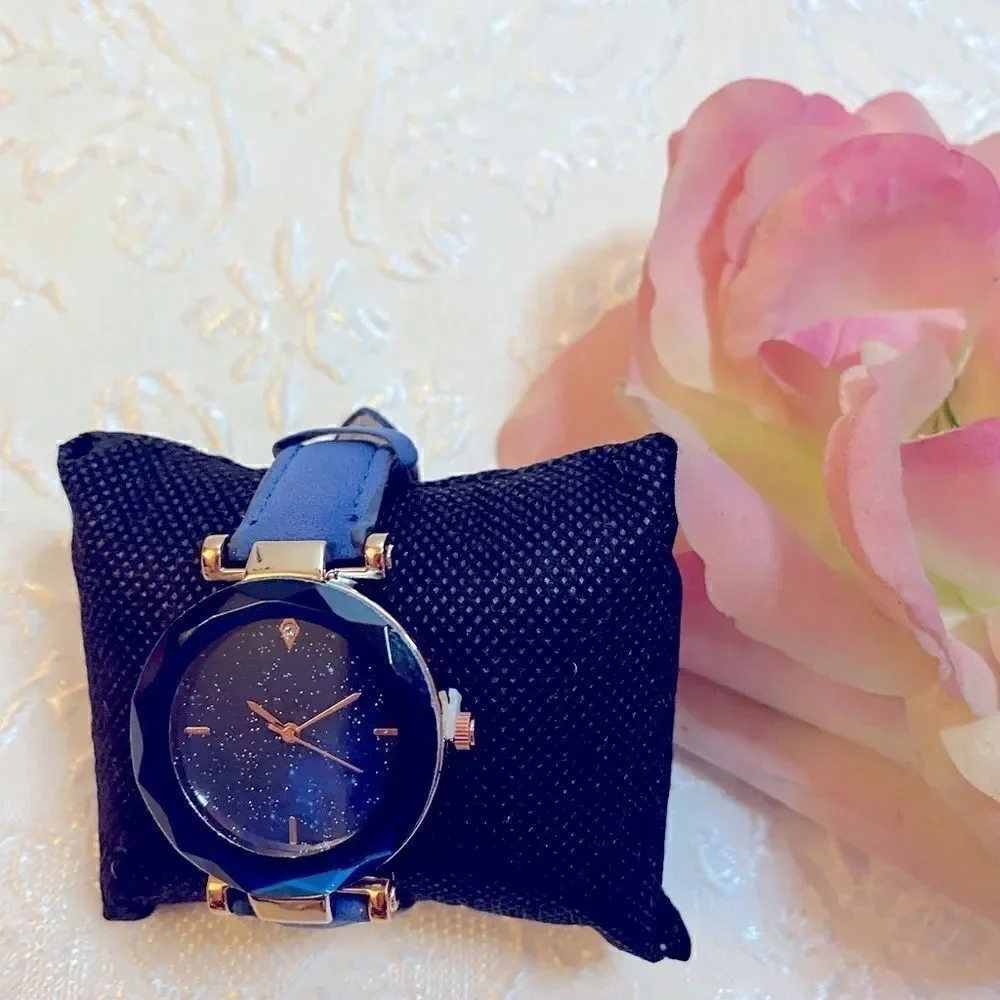 💥Yunanwa Relojes leather mujer fashion watch